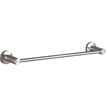 PARADISE BATHWORKS Nirvana, Single Towel Bar, 18", Satin Stainless Steel 66128